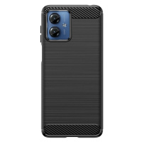 Silikonové pouzdro Carbon Case pro Motorola G14 - černé