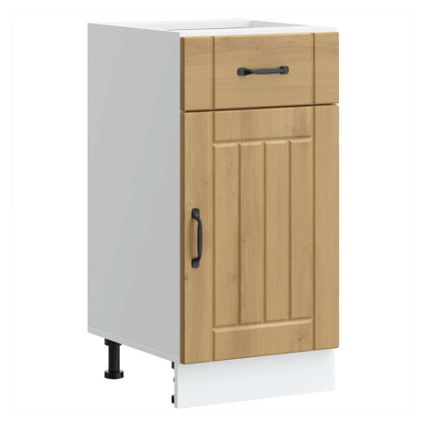 vidaXL Kuchyňská spodní skříňka "Lucca" Artisan Oak kompozitní dřevo