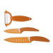 BANQUET 3dílná sada keramických nožů GOURMET CERAMIA ARANCIA - Vetro-Plus a.s.
