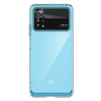 Silikonové pouzdro Space s barevným rámem na Xiaomi POCO X4 PRO 5G / Note 11 Pro Blue