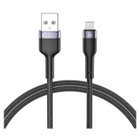 Kabel TECH-PROTECT ULTRABOOST MICRO-USB CABLE 2.4A 100CM BLACK (9490713928950)