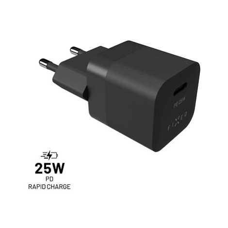 FIXED PD Rapid Charge Mini s USB-C výstupem a podporou PD 25W černý