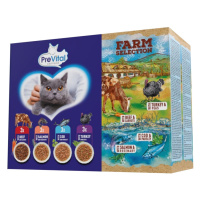 Prevital Farm Selection mix masa a ryb v omáčce 12 x 85 g