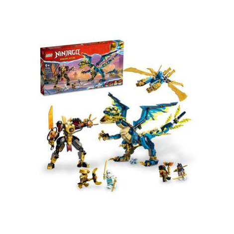 LEGO NINJAGO 71796 Živelný drak proti robotovi císařovny
