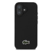 Lacoste Iconic Petit Pique Woven Logo MagSafe Zadní Kryt pro iPhone 16 Black