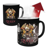 Měnící hrnek Queen - Crest (Bravado), 0,32 l