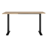 Psací stůl BELLARMINO 140x90 cm, levý, dub artisan