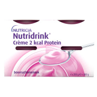 Nutridrink Creme 2 kcal Protein s příchutí lesního ovoce 4x200 g