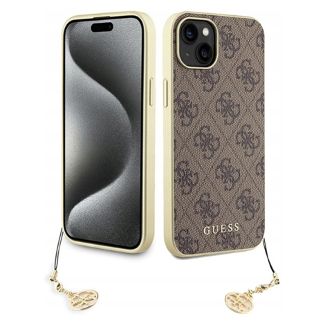 Módní pouzdro na mobil Guess pro iPhone 15, silné kryt, cover, zadní kryt