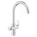 GROHE Blue Pure Dřezová baterie StartCurve s filtrační funkcí, chrom 30592000