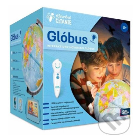 Kúzelné čítanie: Interaktívny hovoriaci glóbus - hra z kategorie Vzdělávací hry Albi