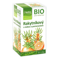 Apotheke BIO Rakytníkový čaj s mátou a pomerančem porcovaný čaj 20x1,8 g