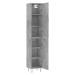 vidaXL Skříň highboard betonově šedá 34,5x34x180 cm kompozitní dřevo