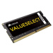 Corsair Value Select 8GB DDR4 2133 CL15 SO-DIMM CMSO8GX4M1A2133C15 Černá