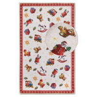 Červený koberec s vánočním motivem 50x80 cm Red Christmas – Villeroy&Boch