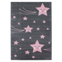 Ayyildiz koberce Dětský kusový koberec Kids 610 pink Rozměry koberců: 120x170