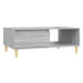 SHUMEE Konferenční stolek šedý sonoma 90 × 60 × 35 cm dřevotříska, 813171