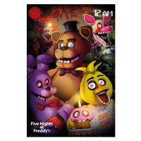 Plakát, Obraz - Five Nights At Freddys - 12 AM, (61 x 91.5 cm)