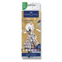 Popisovač Faber-Castell Goldfaber Sketch Dual Marker Fashion sada, 6 barev Faber-Castell