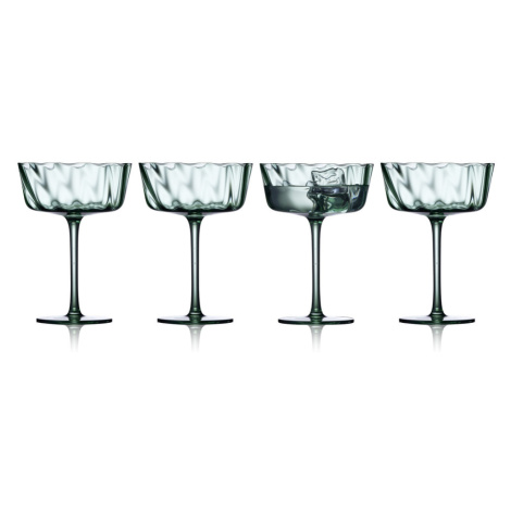 Lyngby Glas Sklenice na sekt Vienna 30 cl (4 ks) Green