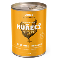 LOUIE Kuřecí s rýží konzerva pro psy 400 g