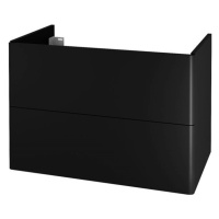 MEREO Siena, kúpeľňová skrinka 80 cm, čierna mat CN441S