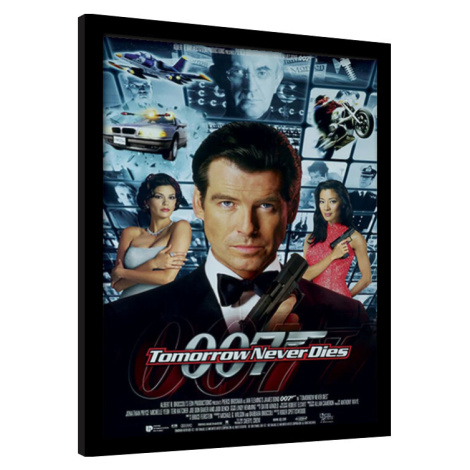 Obraz na zeď - James Bond - Tomorrow Never Dies, 34.3x44.5 cm Pyramid