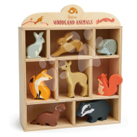 Lesní zvířátka na poličce 8 ks Woodland Animals Tender Leaf Toys králík zajíc ježek liška srnka 