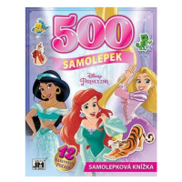 Velká samolepková knížka 500 Disney Princezny JIRI MODELS a. s.