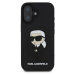 Karl Lagerfeld 3D Rubber Ikonik kryt pro iPhone 16 černý