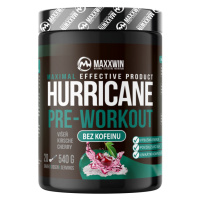 MAXXWIN Hurricane pre-workou bez kofeinu višeň 540 g