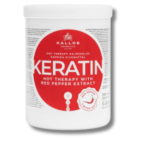 Limitka: Kallos Keratin With Red Pepper Extrakt Hair Mask - maska na vlasy s keratinem a extrakt