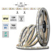 LED pásek McLED 12V teplá bílá š=8mm IP20 9,6W/m 120LED/m SMD3528 ML-121.231.60.2