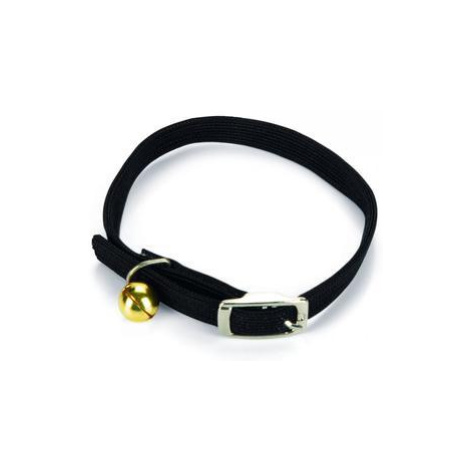 Beeztees Obojek pro kočky nylonový černý 6-29cm x 10mm