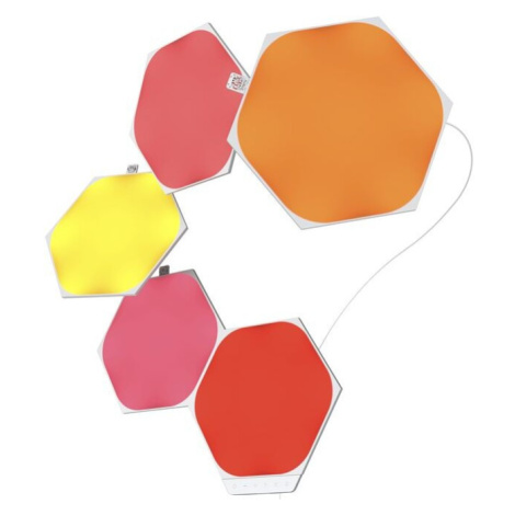 Nanoleaf Shapes Hexagons Smarter Kit Mini 5 Panels Bílá