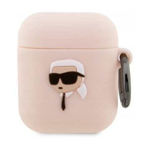 Originální Pouzdro Karl Lagerfeld 3D Ženské kryt case pro Apple AirPods 1/2