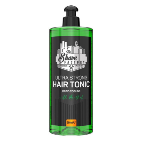 The Shave Factory Ultra Strong Hair Tonic Cooling w./ Mentol - chladivé vlasové tonikum s mentol