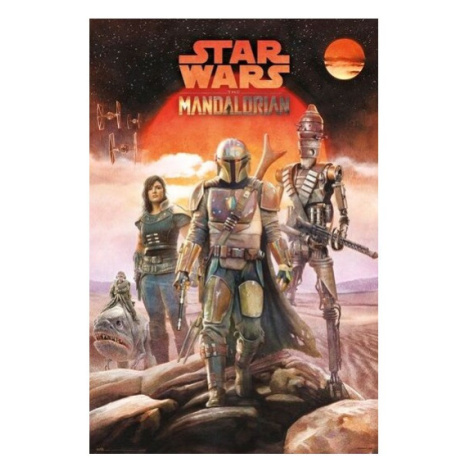Plakát Star Wars: The Mandalorian - Crew (139) Europosters