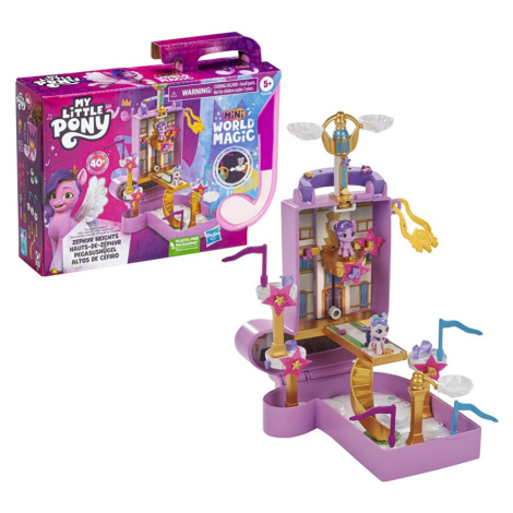 Hasbro mlp my little pony mini world magic kufřík s věží a výtahem pipp petals