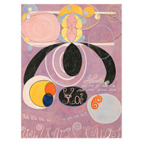 Obrazová reprodukce The 10 Largest No.6 (Purple Abstract) - Hilma af Klint, (30 x 40 cm)