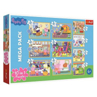 Trefl Puzzle Prasátko Peppa 10v1