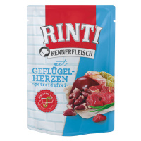 RINTI Kennerfleisch Pouches 10 x 400 g - drůbeží srdíčka