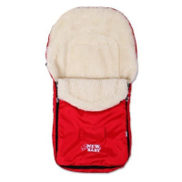 NEW BABY - Zimní fusak Classic Wool red