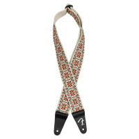 Fender Pasadena Woven Strap, Lattice Orange, 2