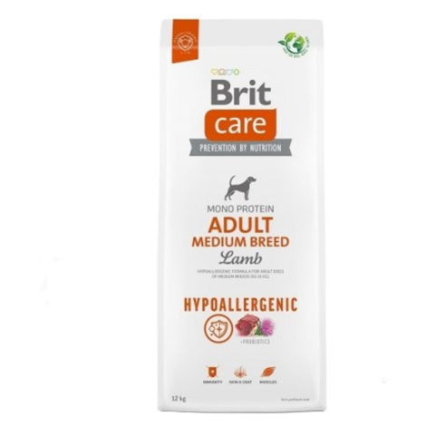 Brit Care Dog Hypoallergenic Adult Medium Breed Lamb 12 kg | Granule pro psy