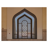 Fotografie Arabesque Window of Abdul Wahhab Mosque,, Marco Ferrarin, 40x30 cm