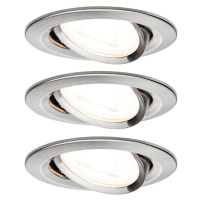 Paulmann Paulmann 93652 - SADA 3x LED GU10/6,1W IP23 Koupelnové podhledové svítidlo 230V