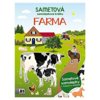 Sametová samolepková knížka - Farma