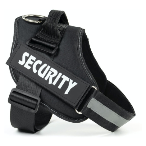 Vsepropejska Security bezpečný postroj pro psa | 51 – 115 cm Barva: Černá, Obvod hrudníku: 75 - 