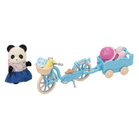 Sylvanian Families Panda a cyklo-bruslařský set